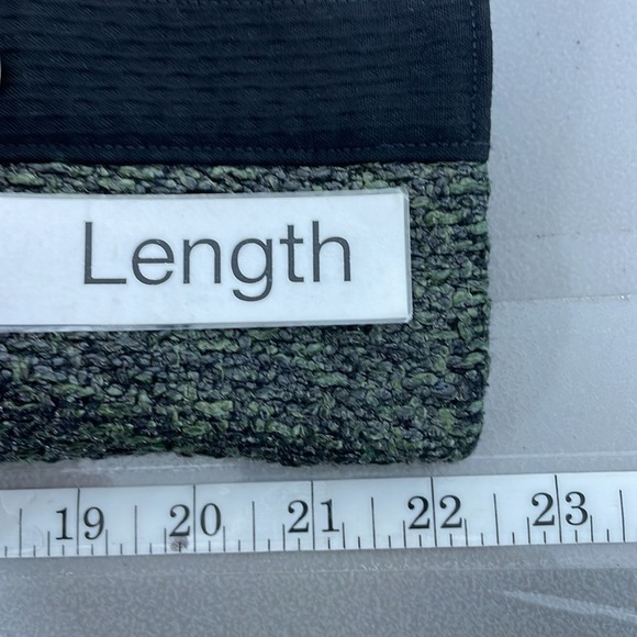 Cabi Jacket Women's Medium Green Black Mixed Media Blazer Cropped Snap Buttons - Picture 15 of 15